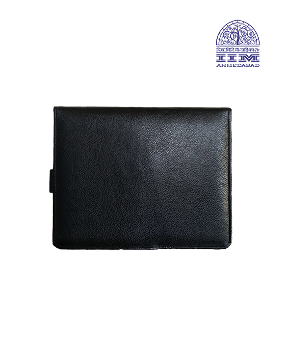 PLANNER BLACK LEATHER
